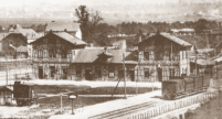 Bahnhof um 1897